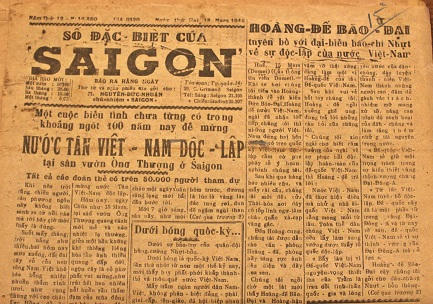 Triển lãm những tờ báo quốc ngữ Việt Nam nổi bật